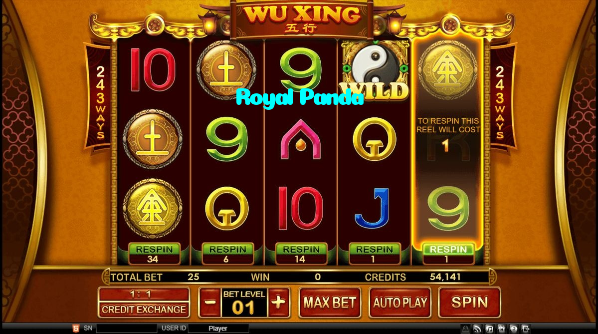 Royal Panda casino presented on mobile device in Pakistan with slots and live games